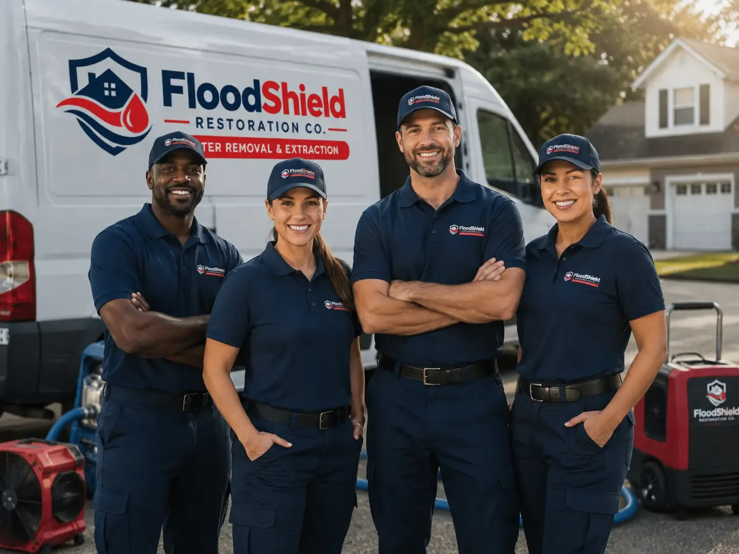 Flood Damage Restoration company in York New Salem, PA
